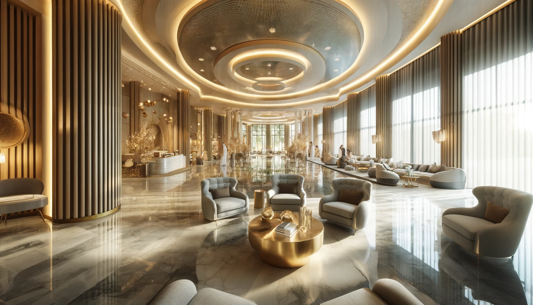 Hotel-Lobby